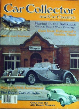 CAR COLLECTOR & CAR CLASSICS 1985 APR - '55 JAGUAR D-TYPE, MORGAN, ALFA,MG-TF 
